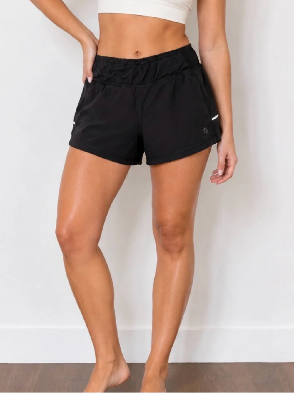 Athleta Black Performance Shorts - Lightweight Activewear